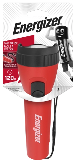Energizer ručna svjetiljka Black & Silver, plastika, 2× D