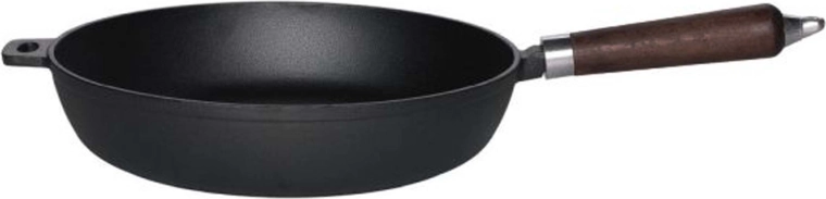 Litinana tava Kitchisimo 28 cm s drvenom drškom