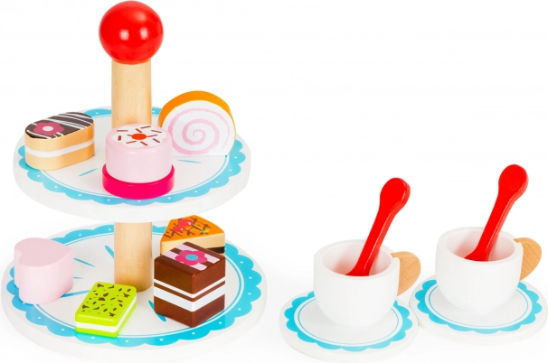 Drveni set za torte Ecotoys