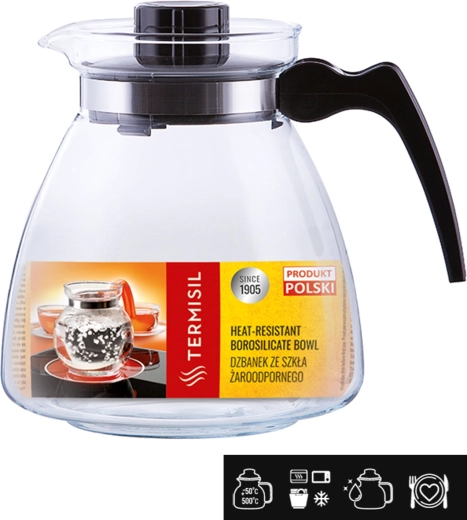 Vatrootporni stakleni vrč 2,1 l TERMISIL Ewa