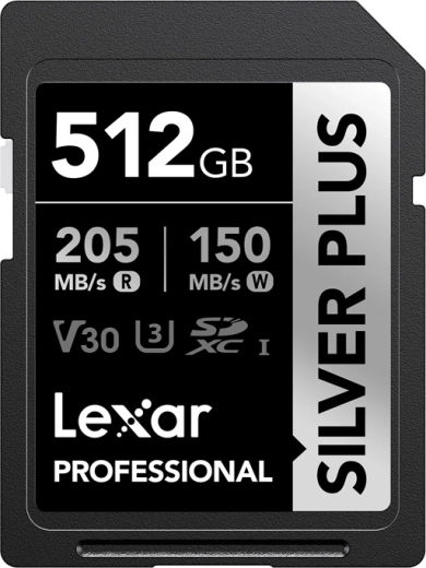 Lexar Professional Silver Plus SDXC memorijska kartica 512 GB