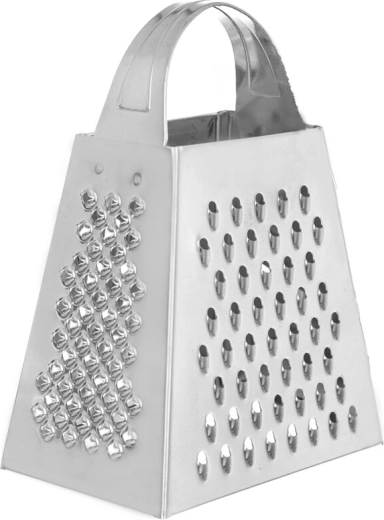Nehrđajuće mini ribež s 4 strane