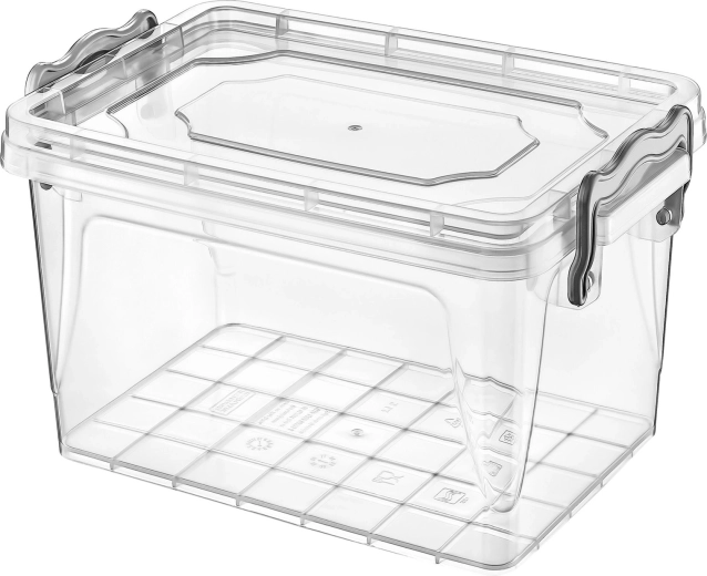 Plastični pravokutni kontejner Maxi Multi Box 7,8 l s poklopcem