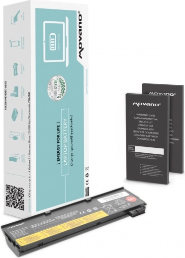 Movano baterija za Lenovo ThinkPad T440, T450s i X240 4400 mAh (48 Wh)