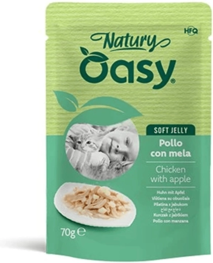 Oasy Natury Soft Jelly piletina s jabukom vrećica 70 g