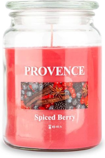 Mirisna svijeća u staklu PROVENCE spiced berry 95 sati