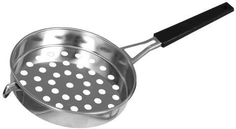 Inox cjedilo za njoke 17 cm s plastičnom drškom