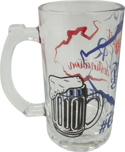 Staklena krigla za pivo 500 ml