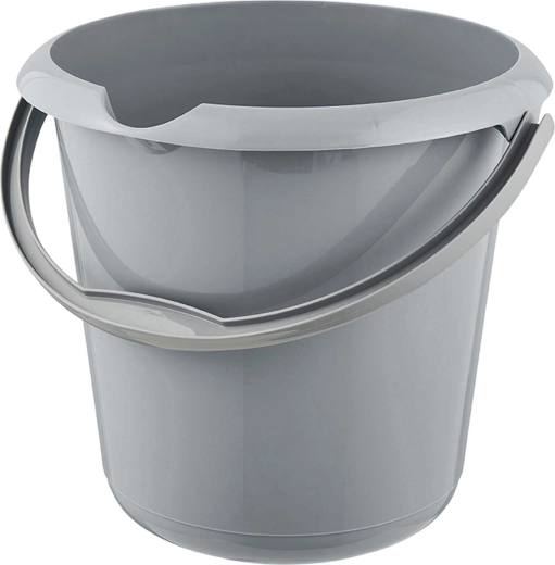 Plastična kanta s izljevom 10 l siva