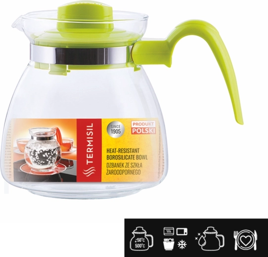 Vatrootporni stakleni vrč Termisil Maja 1,25 l