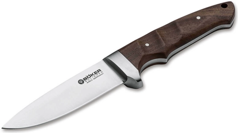 Lovčki nož Böker Integral II s orahovom drškom 10 cm