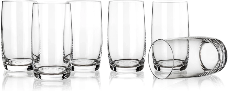Čaše za long drink 380 ml LEONA, set 6 kom