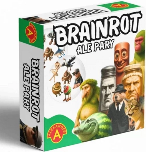 Ale Pary Brainrot – brza kartaška igra opažanja s ludim AI likovima