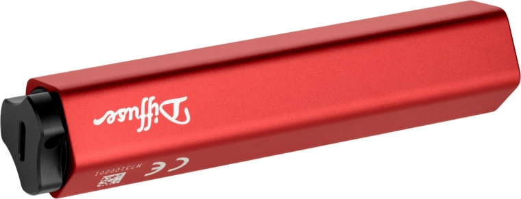 Džepna svjetiljka OLIGHT Diffuse Red 700 lm, USB‑C, 14500
