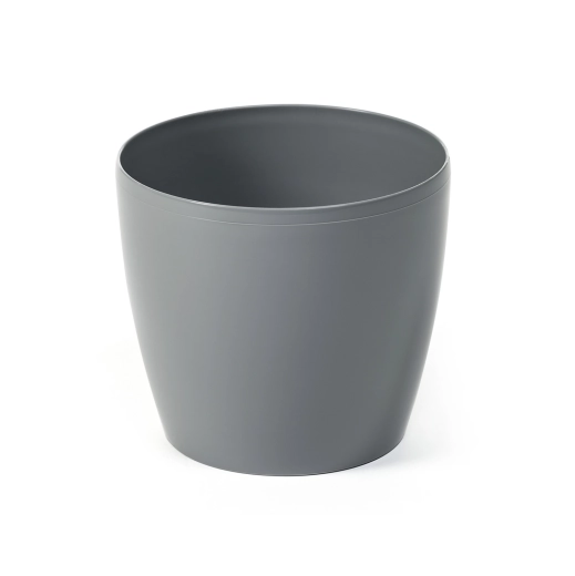 Plastična tegla Magnolia 13,5 cm siva