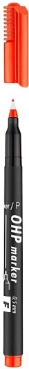 Permanentni marker ICO OHP F crveni 0,5 mm