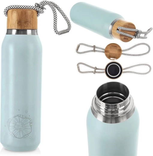 Bambusov poklopac sa špagicom i pouzdanim brtvljenjem