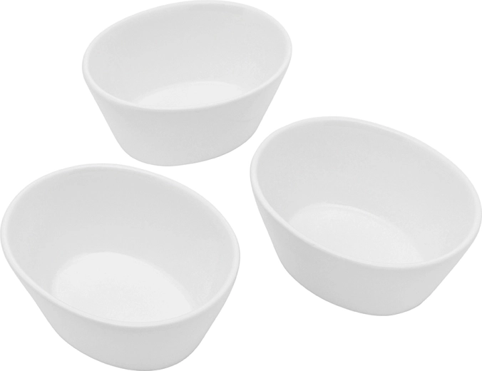 Regular set od 3 porculanske zdjelice za dipove 10 cm
