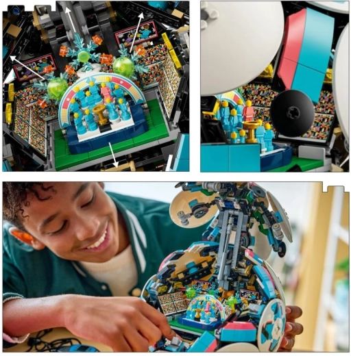 Skriveni minijaturni stadion sa slavljem