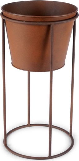 Izdržljiva metalna izvedba u zahrđaloj obradi