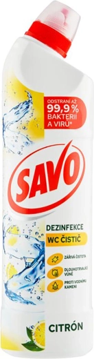 Savo WC čistač limun bez klora 750 ml