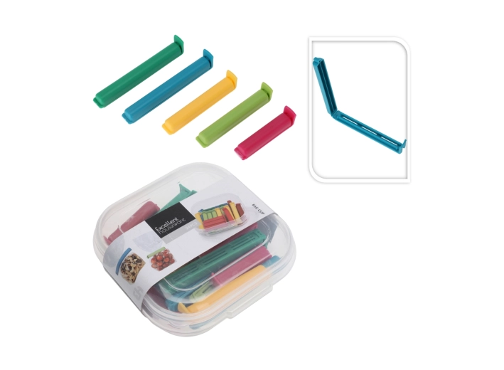 Set plastičnih kopči za vrećice, 24 kom u kutiji