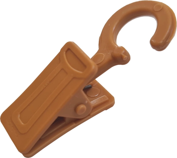 Plastična štipaljka za zavjese trešnja, 10 kom