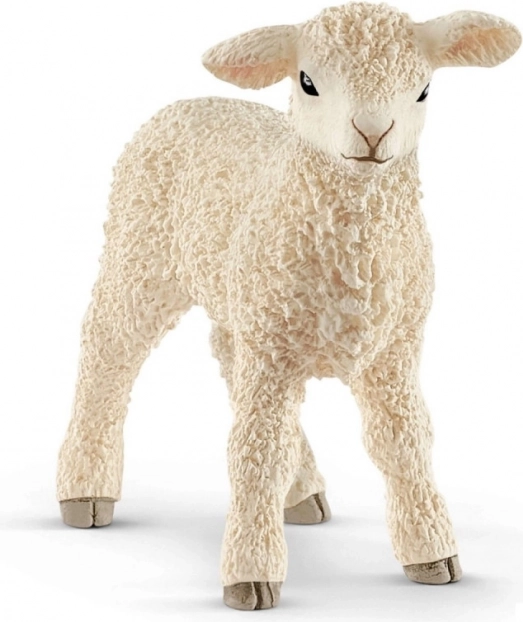 Schleich mala ovčica Farm World – crvena figurica