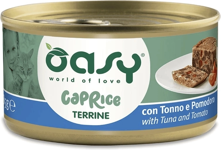 Oasy Caprice terina s tunjevinom i rajčicom 85 g