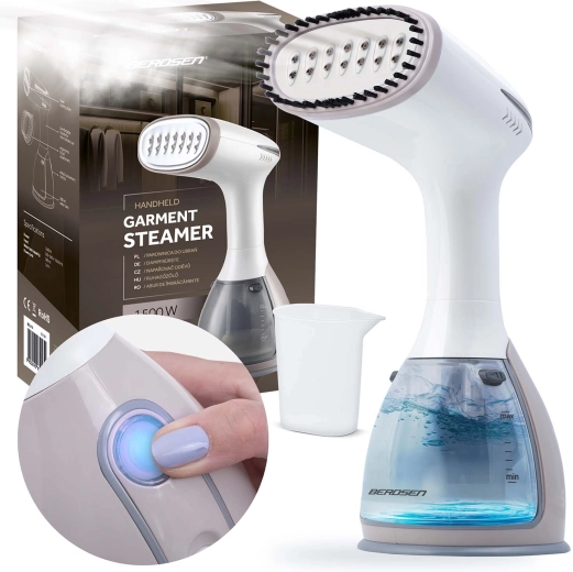 Ručni parni odstranjivač mucica za odjeću 1500 W BERDSEN