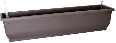Samozalijevajuća žardinjera AQUA GLORIA 80 cm bez podloška, smeđa