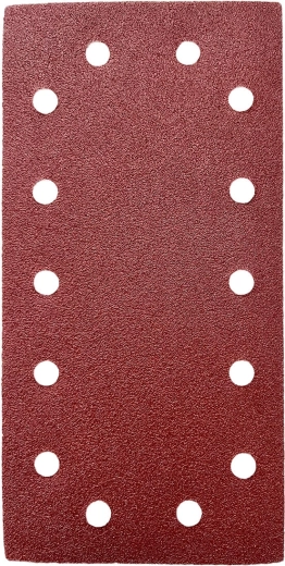Brusni izrez 115 × 230 mm, granulacija 60, 14 otvora, čičak (5 kom)