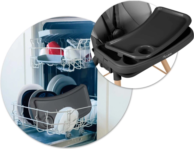 Uklonjiv poslužavnik s umetkom – čistoća u trenu