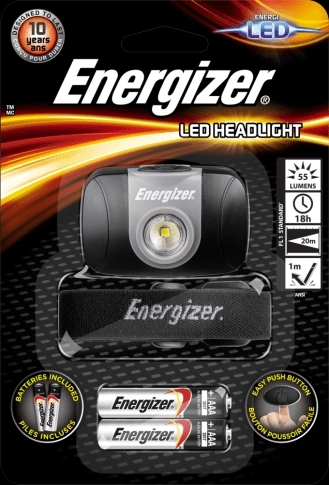 Energizer čeona lampa LED Headlight WB 55 lm