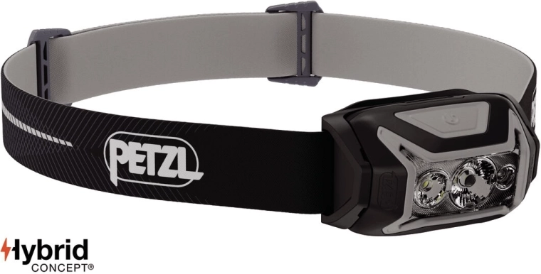 Petzl Actik Core čeona svjetiljka – punjiva, crna