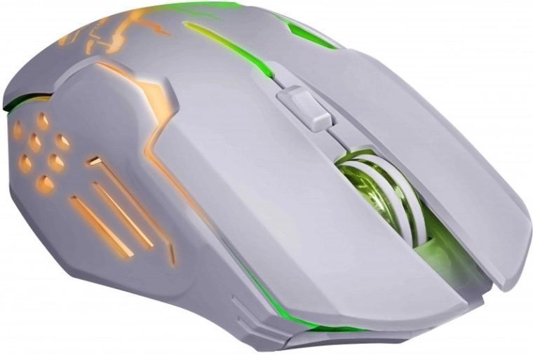 Bežični gaming miš Katana 3200 DPI, 7 tipki, bijeli