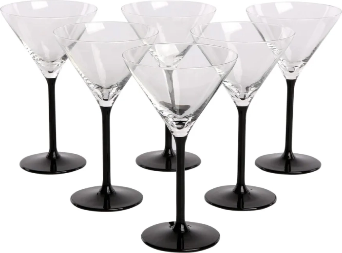 Onyx set od 6 čaša za martini 260 ml