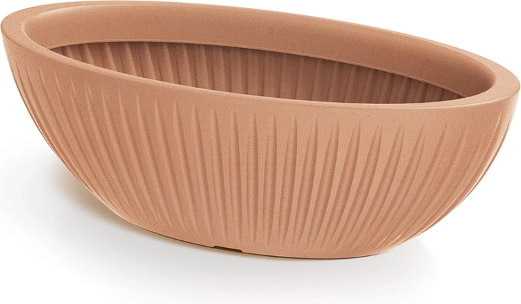 Lončanica Latia Oval 58 cm terakota