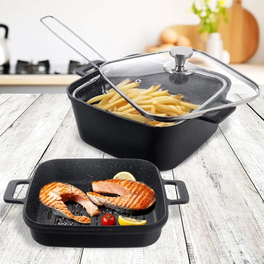 Svestrana uporaba: prženje, grilanje i pečenje