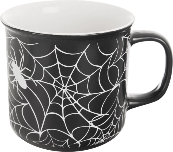 Keramička šalica s motivom paučine 0,46 l