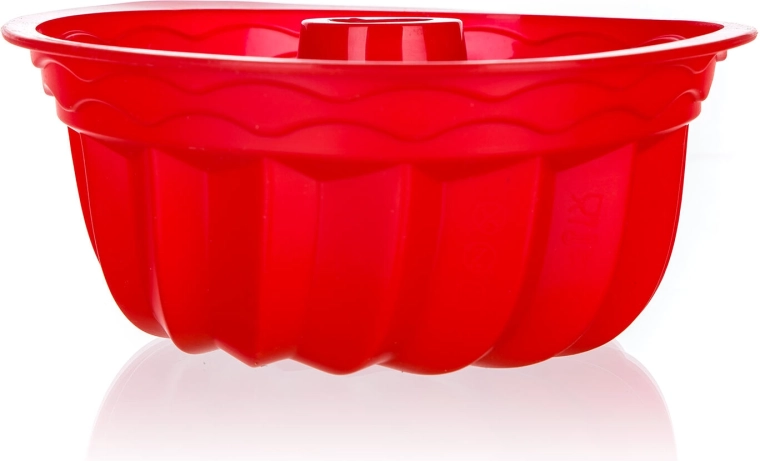 Silikonski kalup za biskupsku pogaču 24 cm Culinaria crveni
