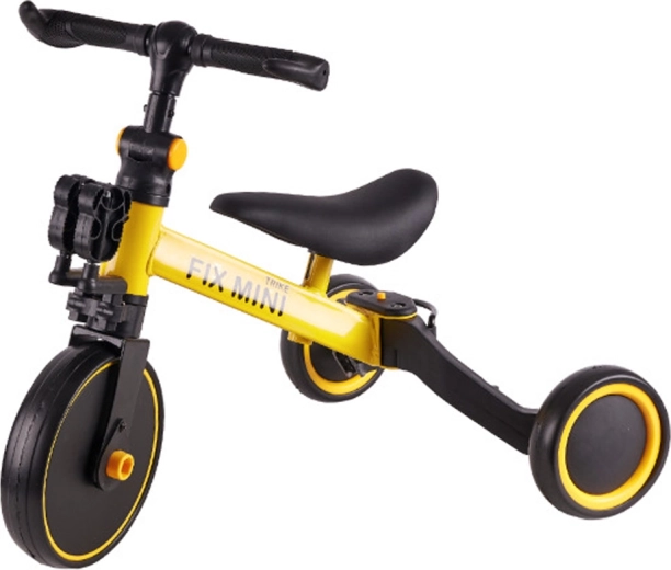 Trike Fix Mini dječje guralo i tricikl 3u1 – žuta