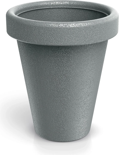Plastična vaza Origina 39 cm – sivi kamen