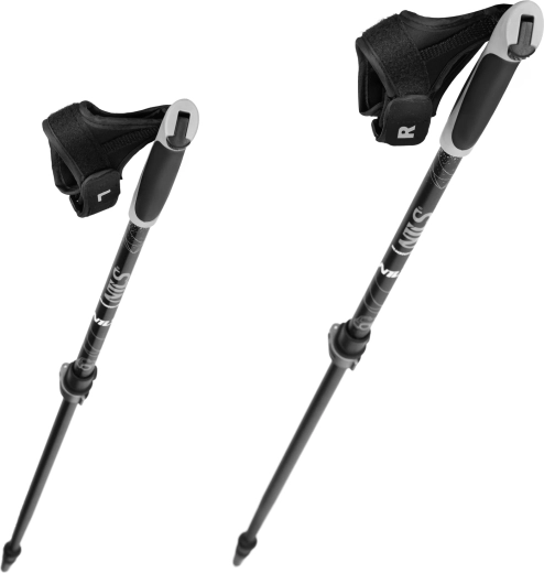 Ergonomske drške s protukliznim slojem i podesivim remenima