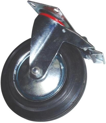 Okretni kotač s kočnicom 200 mm, nosivost 120 kg
