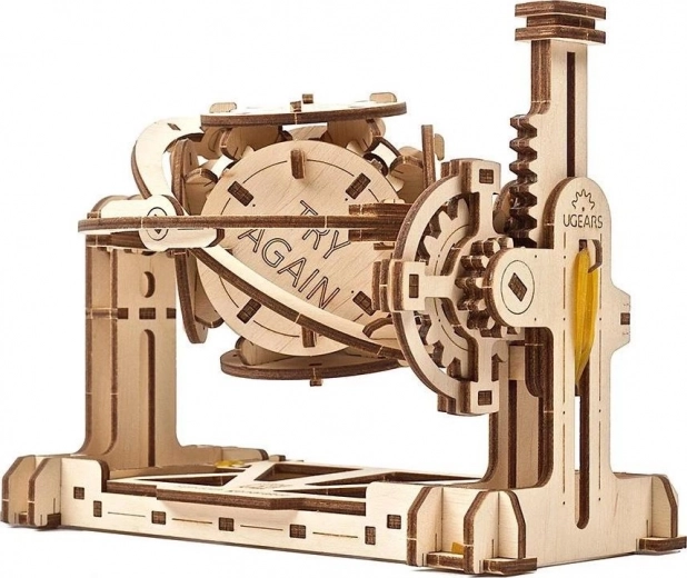 Ugears drveni 3D mehanička slagalica nasumični generator