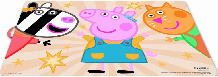 Plastični podložak za stol PEPPA PIG 43 × 28,1 cm
