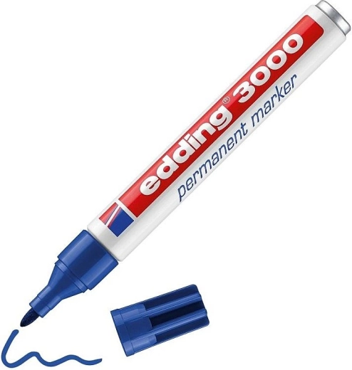 Permanentni marker Edding 3000 plavi