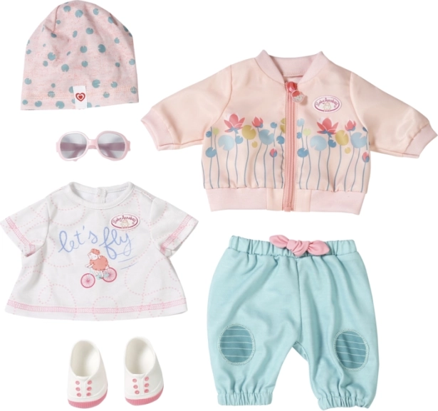 baby annabell biciklistički outfit za lutku