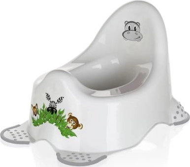 Dječja kahlica Jungle, bijela plastika